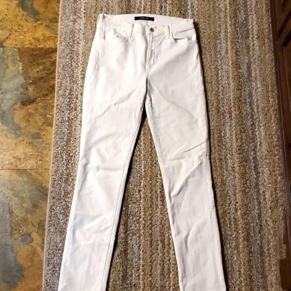 J Brand White Jeans